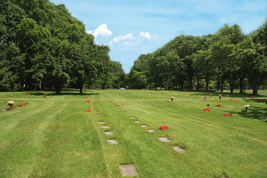 Lawn-crypts